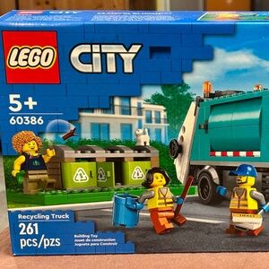 LEGO CITY "Recycling Truck" 60386 UNOPENED